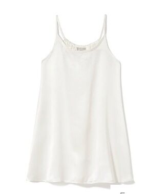 Lightweight Ivory Slip Chemise with Thin Straps